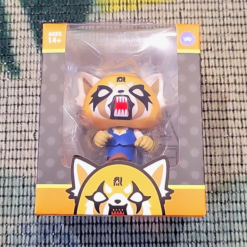 NIB Aggretsuko Action Vinyl Collectable Figurine